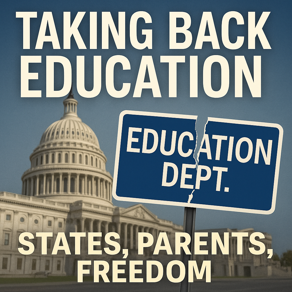 Congress Now on Board to Dismantle DOE!