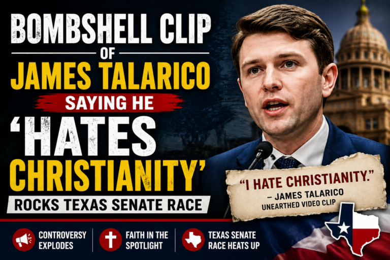 Talarico’s Remarks Ignite Christian Backlash