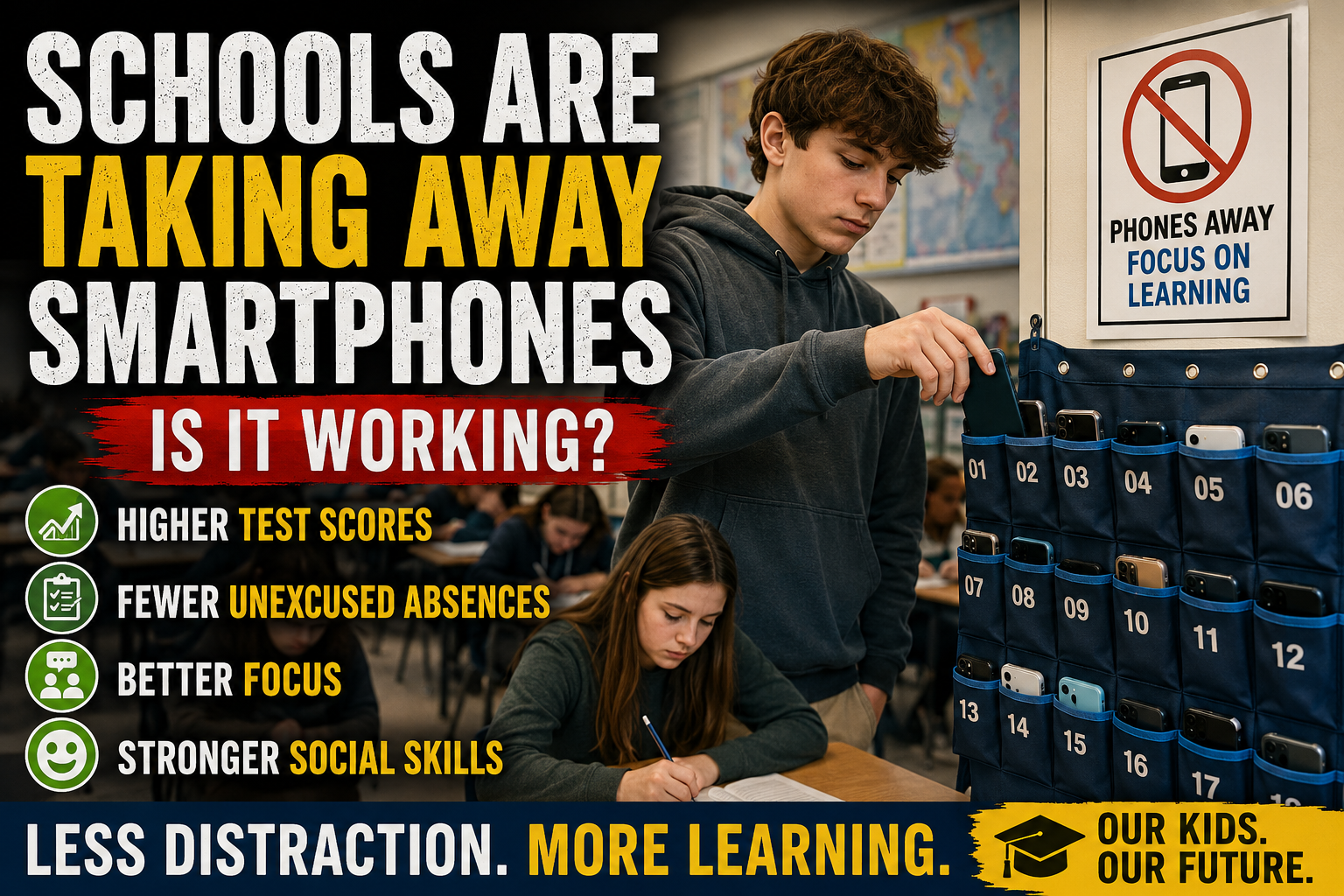 Schools Are Taking Away Smartphones — Is It Working?